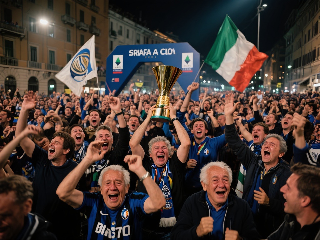 “半世纪圆梦!116年老牌夺意杯,万人狂欢庆祝” 3万名球迷的狂欢——足球不仅是竞技,更是